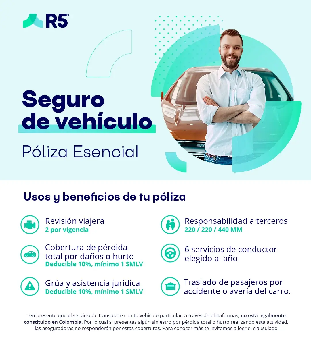 seguro de vehículo póliza esencial