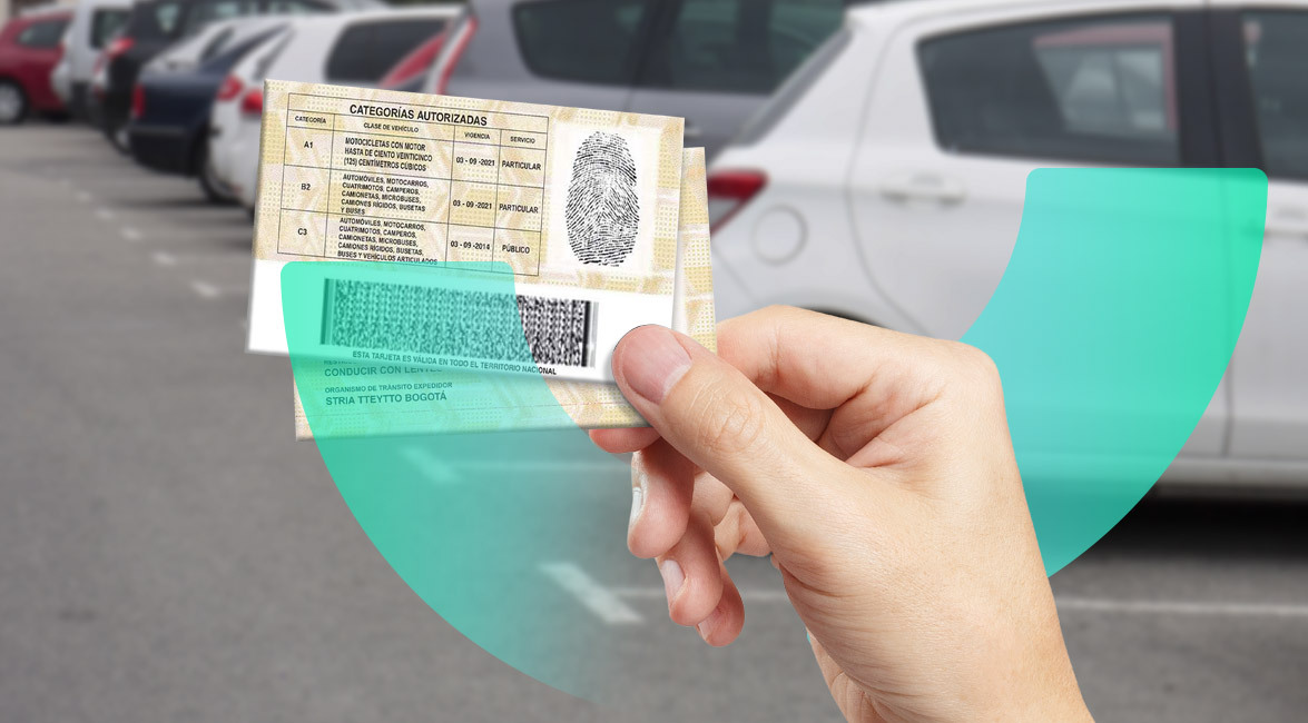 Tipos de licencia de conducción Colombia